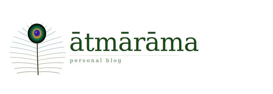 ātmārāma personal blog